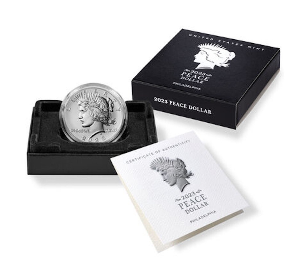 2023 Peace Silver Dollar PCGS MS69 FIRST STRIKE INCLUDES Box/COA