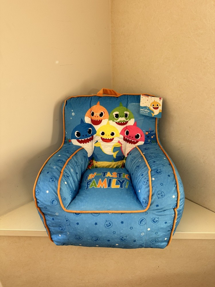 Nickelodeon Pinkfong Baby Shark Kids Sofa Bean Bag Chair