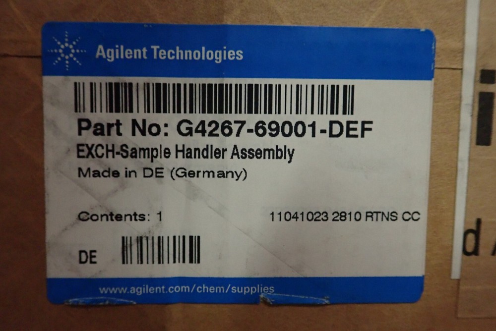 Agilent Technologies G4267-60001 / G4267-69001 Sampler Handler Assembly