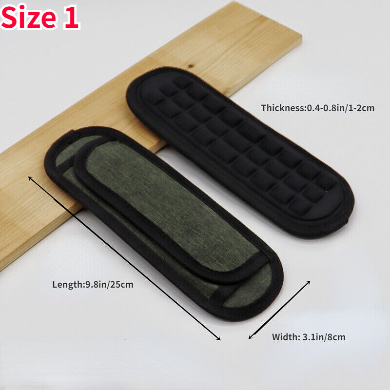 One Shoulder Strap Pad Non Slip Anti Vibration Shock Decompression Bag Backpack
