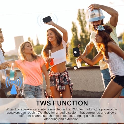 Portable Bluetooth Speakers, Wireless Bluetooth Speaker, Deep Bass, Outdoor