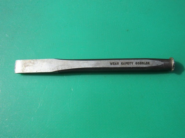 SNAP ON 1/2" PPC816 FLAT TIP CHISEL 6" LENGTH UNDERLINE LOGO PPC816A USED