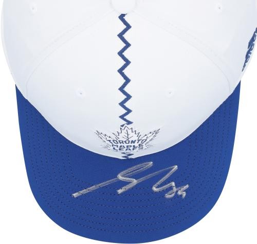 Nick Robertson Toronto Maple Leafs Autographed 2022-23 Reverse Retro Cap