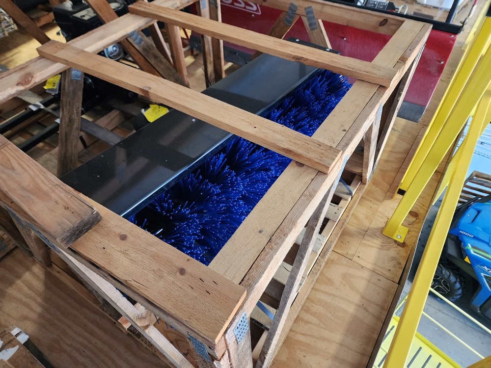 ATV Angle Broom Attachment with Frame - Pickup Only