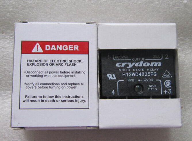 1PC CRYDOM H12WD4825PG Solid State Relays New