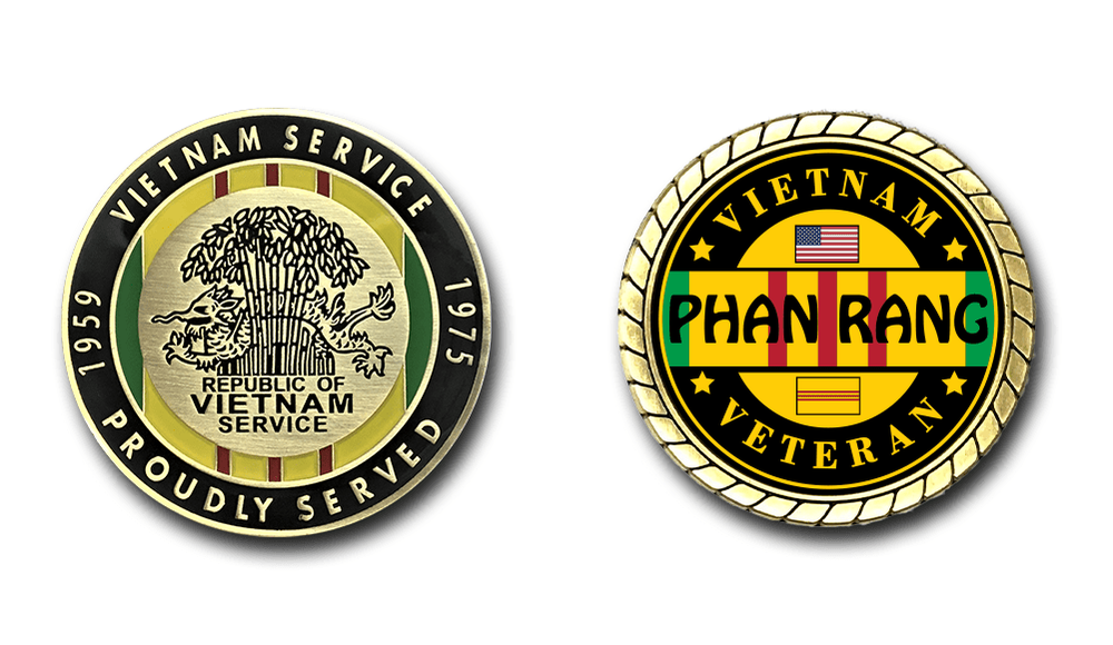 Phan Rang Vietnam Veteran Challenge Coin