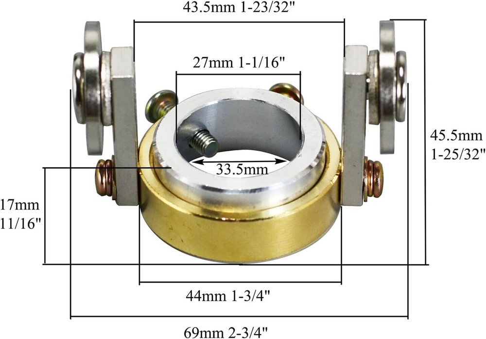 Plasma Cutter Roller Guide Wheel Spacer Circle Compass Stand Off Pilot Arc
