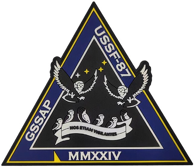 USSF 87 MISSION - GEOSYNCHRONOUS SPACE SITUATIONAL AWARENESS PROGRAM - PVC PATCH