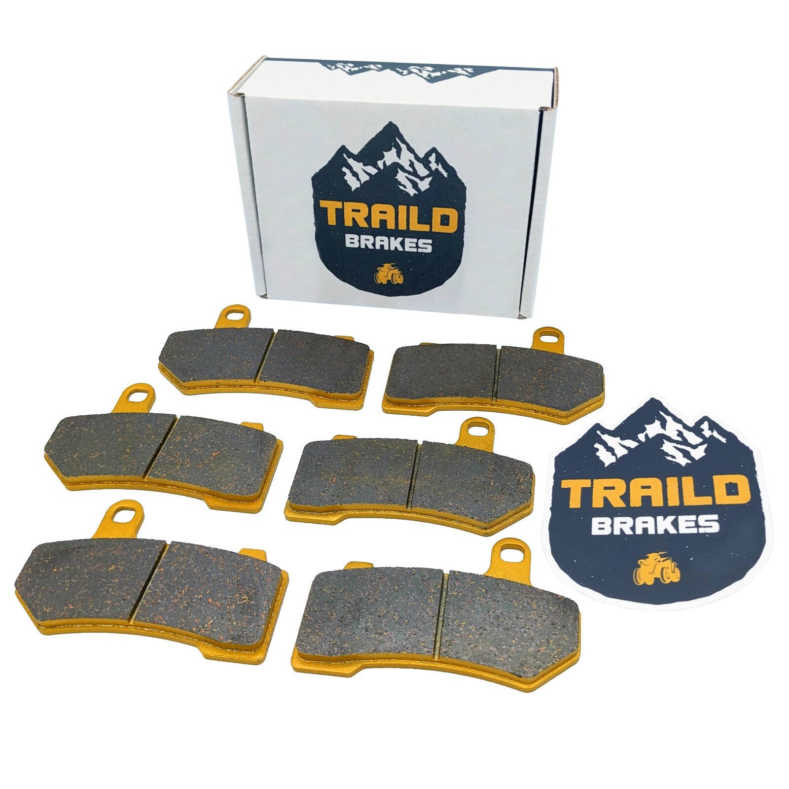 Traild Harley-Davidson 2006-2024 Ceramic Brake Pad Set Electra Glide Ultra Glide
