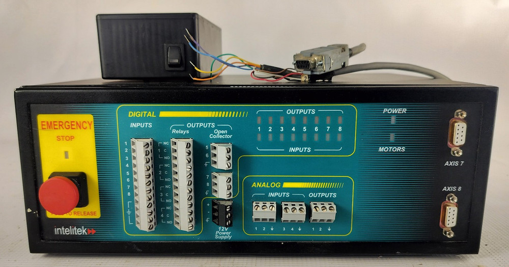 INTELITEK SCORBOT-ER4u Robotic Arm Controller / PN: 000413 Revision D