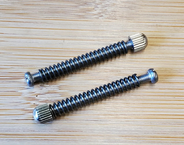 dropout adjuster screws/nuts/springs 40mm