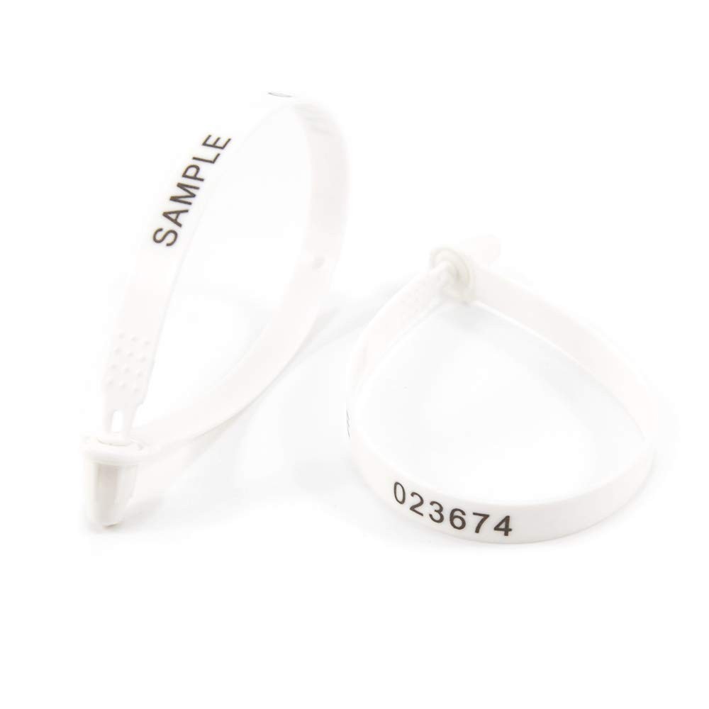 100 Plastic Security Seals for Truck Trailer - Numbered Container Load Seals ...