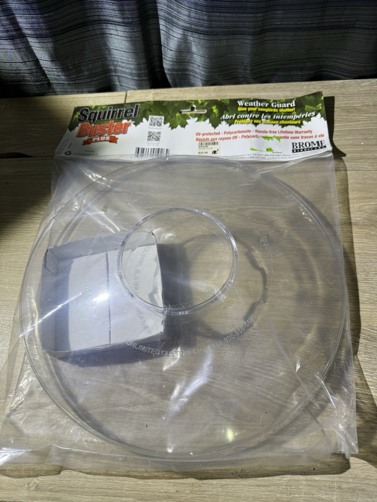 Brome Squirrel Buster Plus Weatherguard 1026 - Clear
