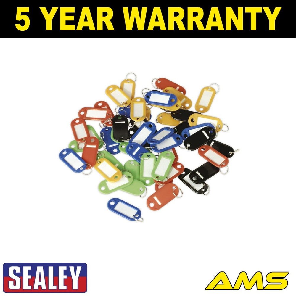 Sealey Key Tag Assortment 50pc SKTAG50