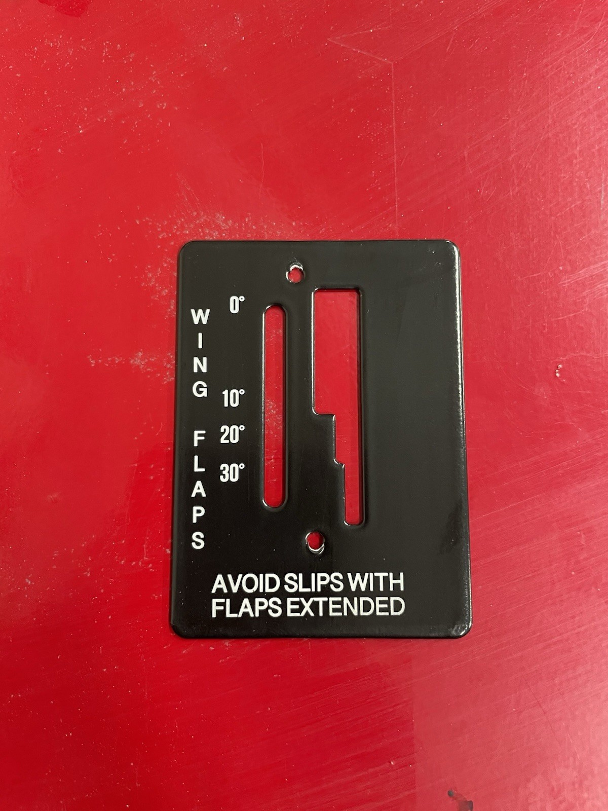 ✈️ NEW FLAP POSITION INDICATOR COVER PLATE, PN: SVK0560027-1 , SVK0560027-2