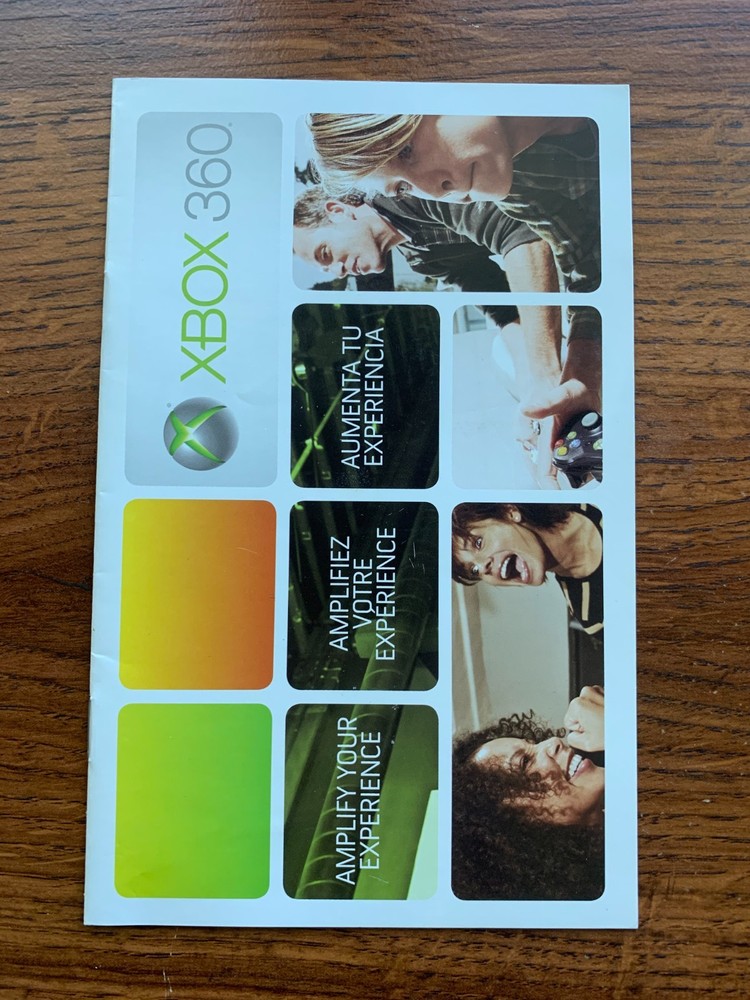 Accessory Guide Accessories XBOX 360 Instruction Manual Only