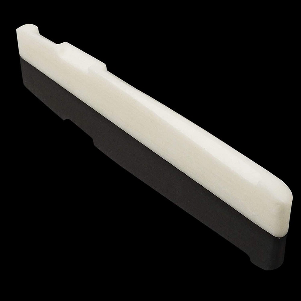 Bone Nut and Saddle Set for 6-String Acoustic Guitars - Light & Durable