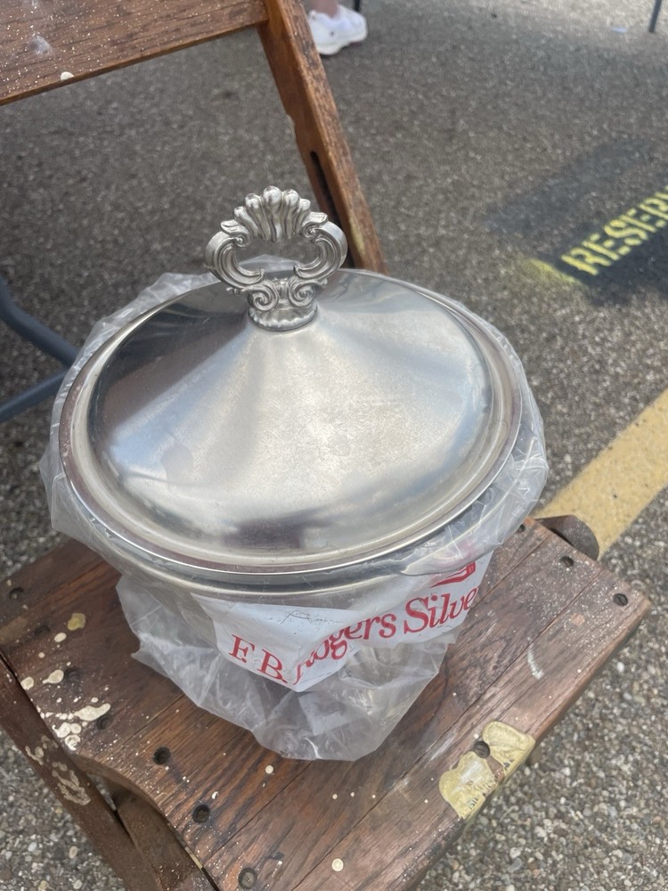 Vintage E.B. Rogers Silver Plated Chafing Dish