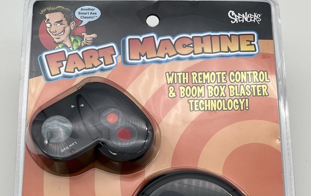 Fart Machine W/ Remote & Boom Box Blaster , New Spencer’s