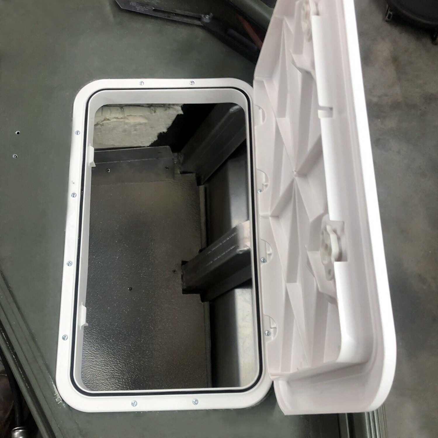 24" x 14" Boat Access Hatch & Lid Deck Access Hatch Boat Deck Hatch Caravan RV