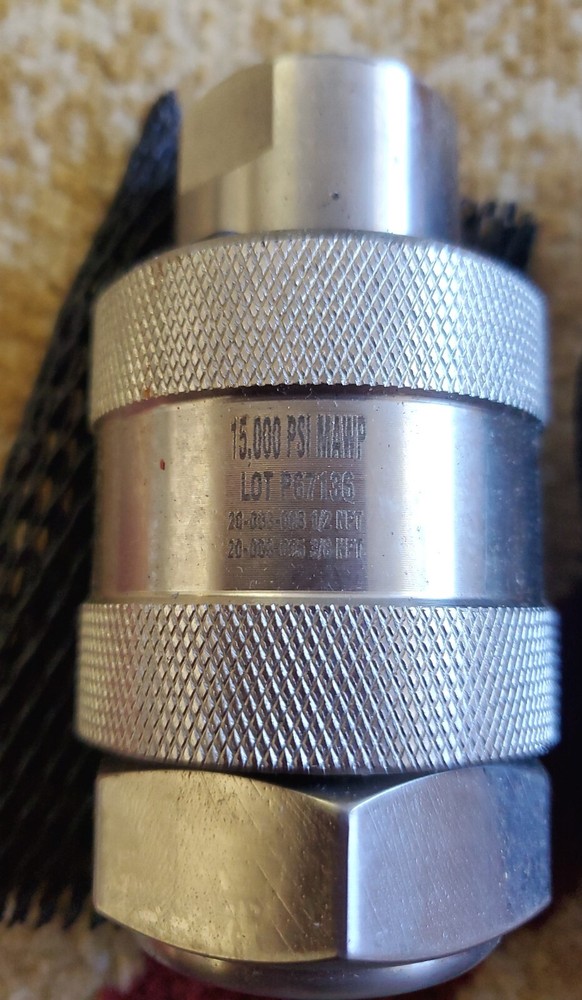 2 Advanced Pressure Systems Screw Type Coupling Assembly 1/2" NPT 20-003-008