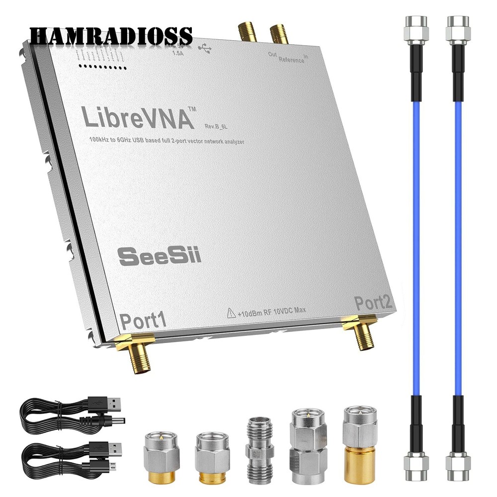 LibreVNA 2.0 Upgraded Version 100kHz-6GHz Portable Vector Network Analyzer USB