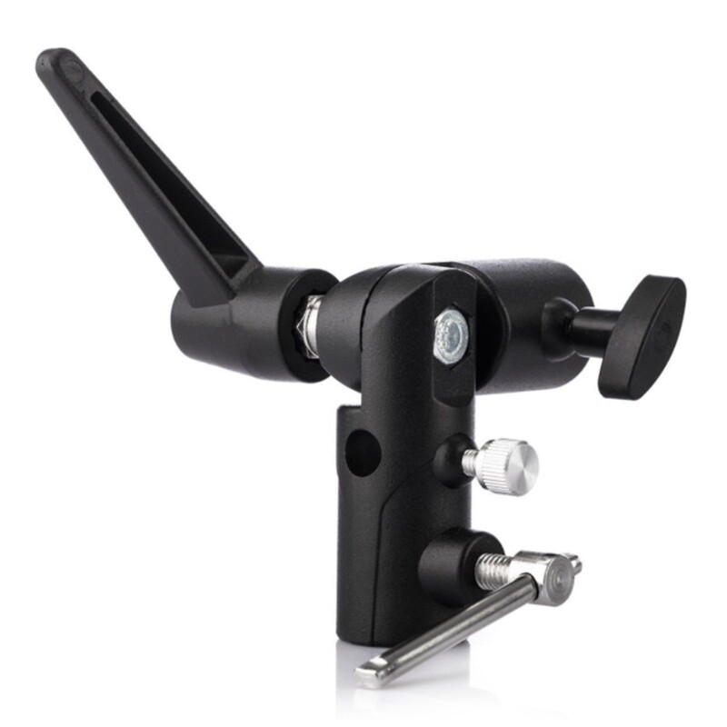 H-Type Support Bracket Holder for Camera Speedlight Tripod Light Stand