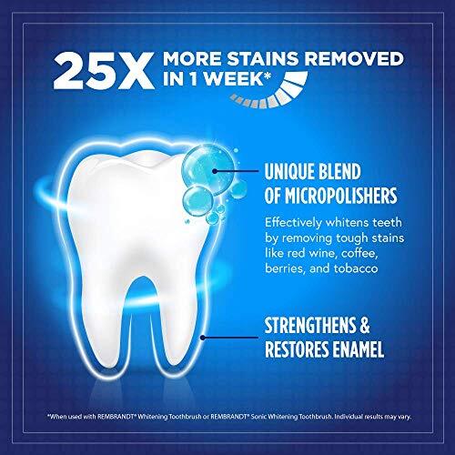 REMBRANDT Intense Stain Whitening Toothpaste With Fluoride, Assorted Sizes