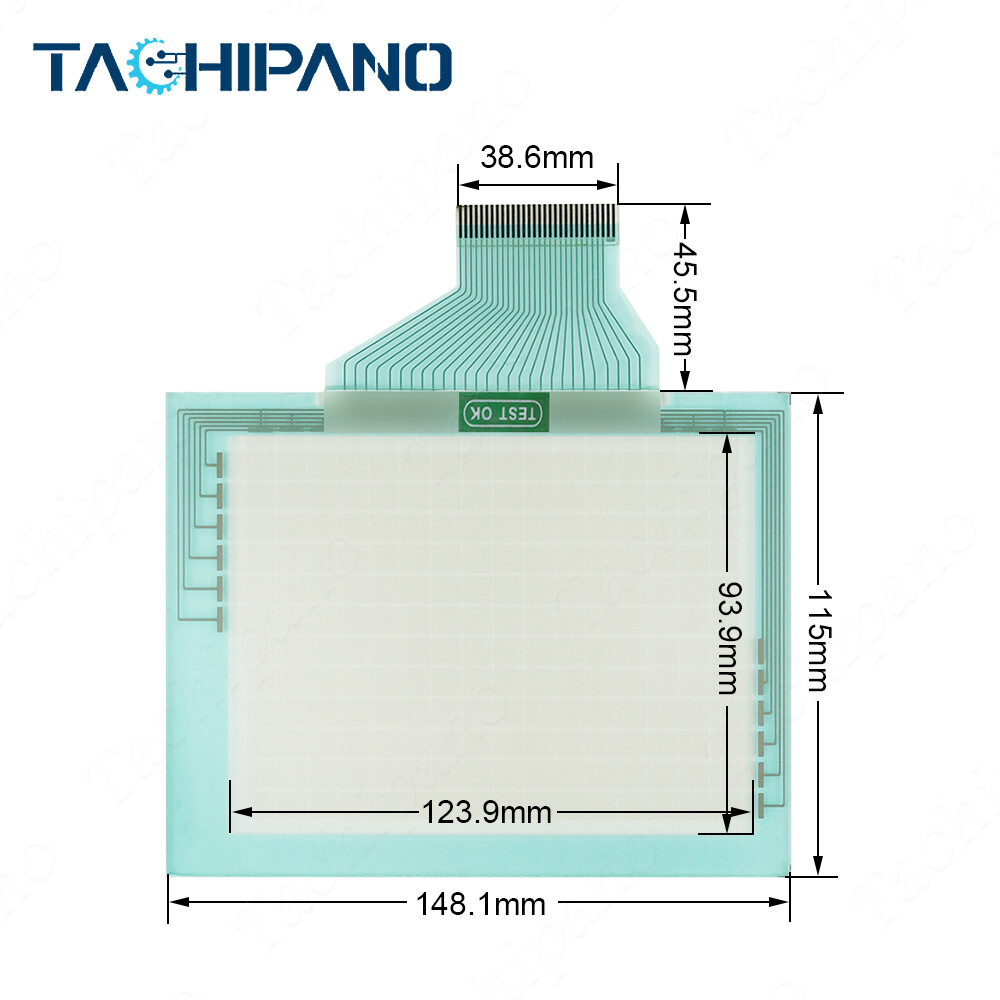 NT30-ST121-BR Touch Screen Panel for Omron NT30-ST121-BR with Front Overlay