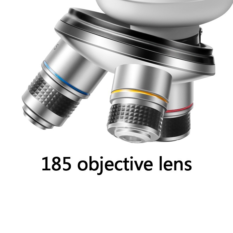 OMG 40 X -2500 X Trinocular LED Lab Compound Microscope with Double Layer