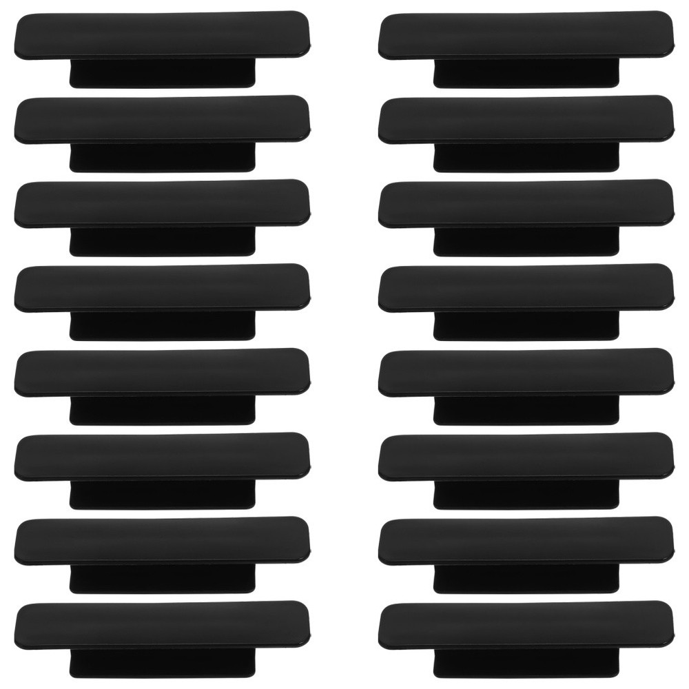 20 Pcs Self Adhesive Pulls Stick on Handles for Cabinets Drawer Puller