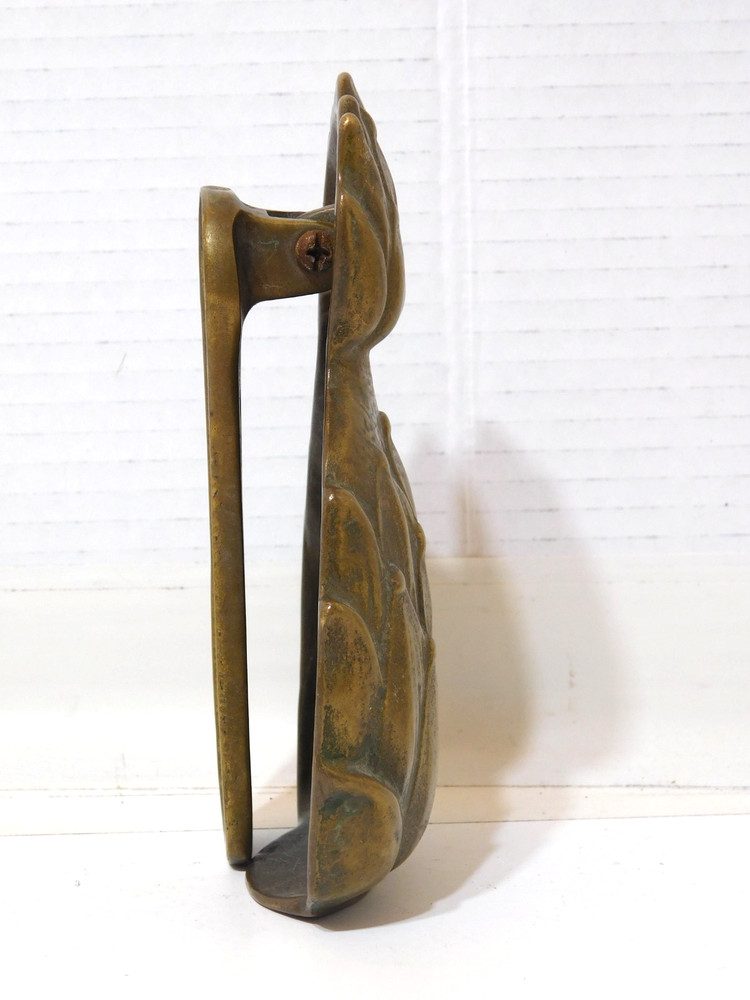 Vintage 6" Brass Pineapple Door Knocker