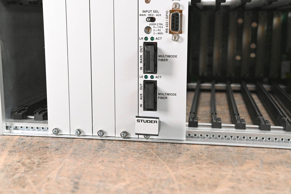 Studer D21m Modular I/O System with Madi HD Link Card CG01BZU