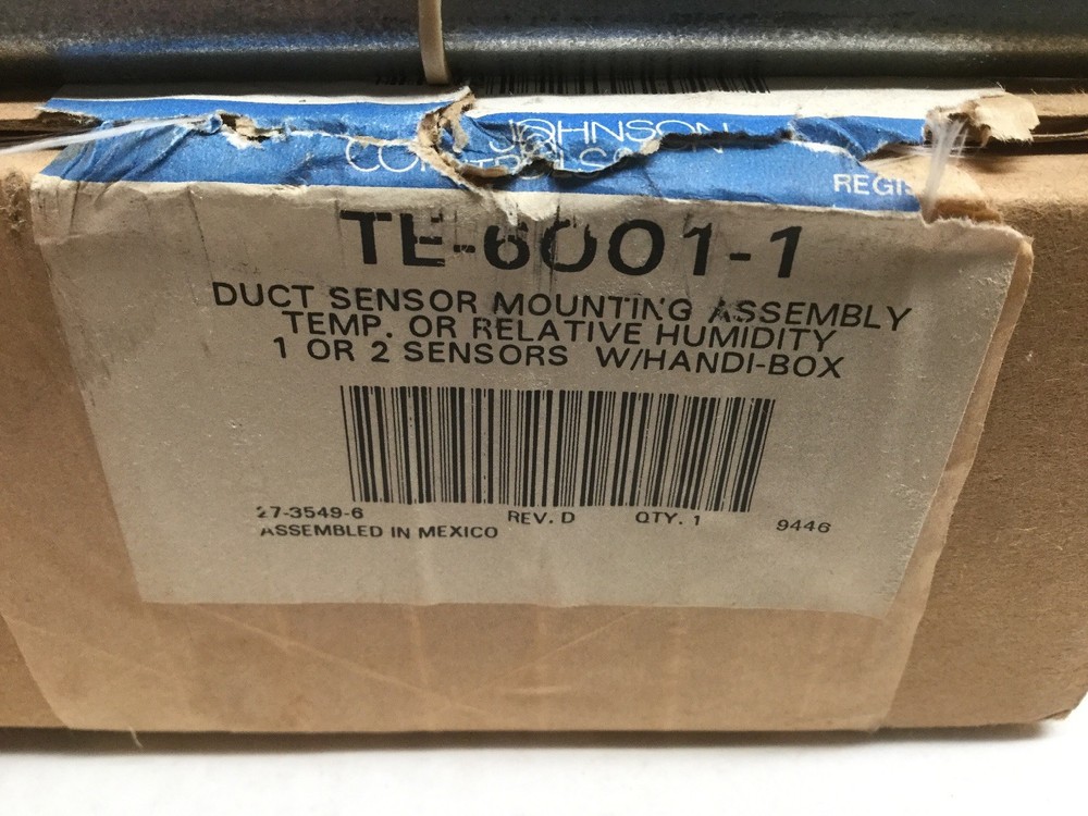 Johnson Controls TE-6001-1 Duct Sensor Mounting Assembly