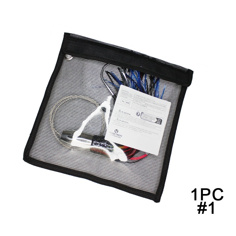 VIKETECH 12'' Stainless Saltwater Fishing Trolling Lure Marlin Tuna Mahi Mahi