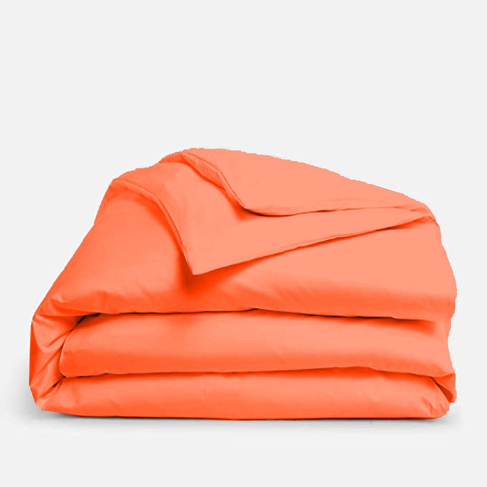 Lovely Solid Orange Bedding Collection 1000/1200 TC 100% Cotton