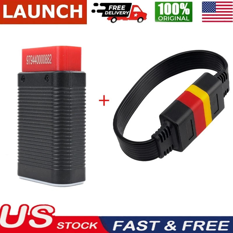 LAUNCH AIOBD Mini Bluetooth All System Diagnostic Tool OBD2 Scanner 36CM Cable*