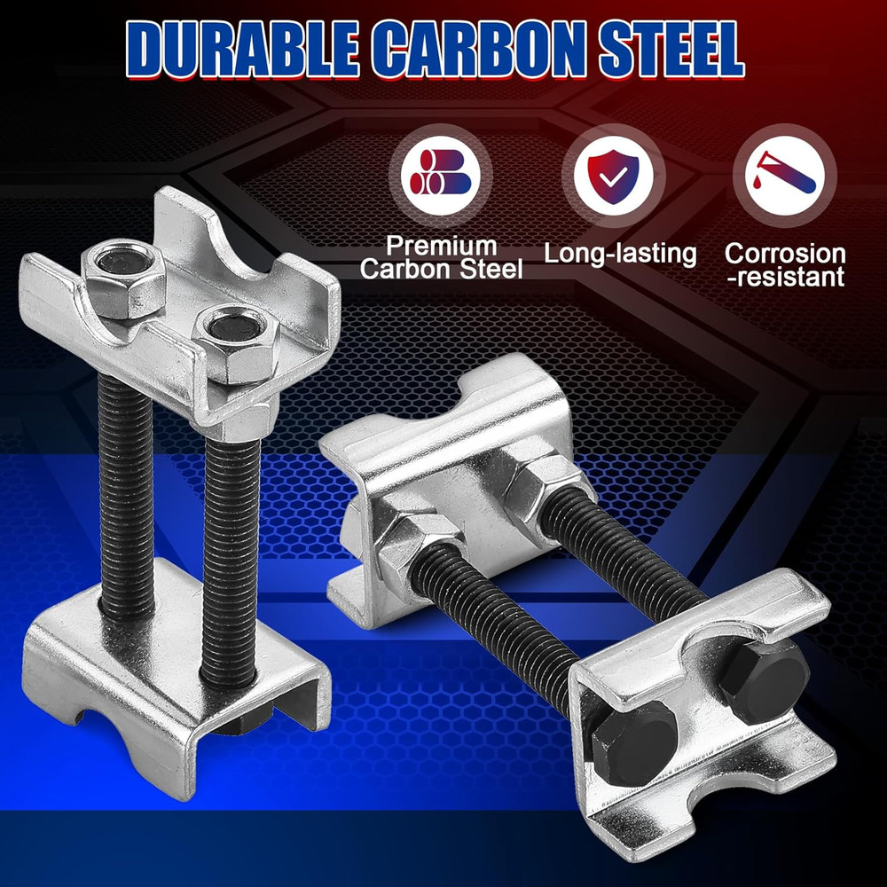 8PCS Adjustable Coil Spring Spacers 1”-2” 2-Way Spring