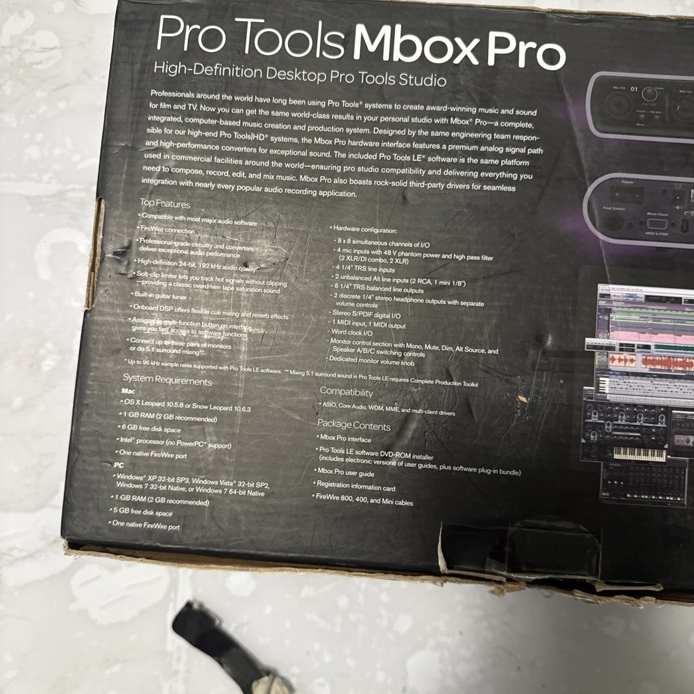 Avid Pro Tools MBOX PRO High Resolution 8x8 Audio Interface Pro Audio Equipment