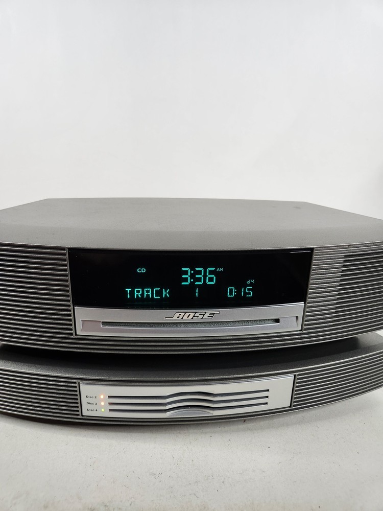 Bose Wave Music System CD Player Model With Multi CD Changer Remote Tested