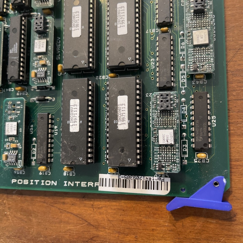 T5 Orbacom Position Interface Controller (PIC) Board Termination Card R1709305-3
