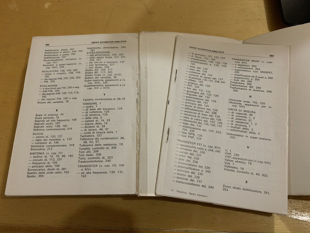 ravalico RADIO ELEMENTS HOEPLI 1979