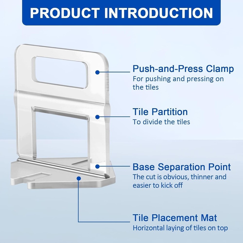 Efficient Tile Spacers for Professional Ceramic and Natural Stone Installations