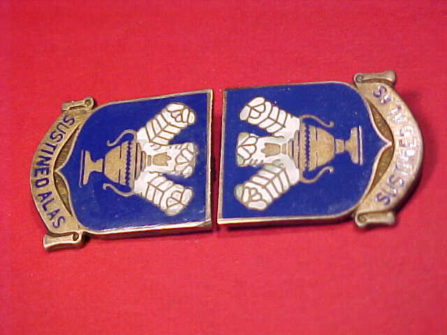 Lot WW2 Sterling US Air Force Technical Training Command DUI Pins Sustineo Alas