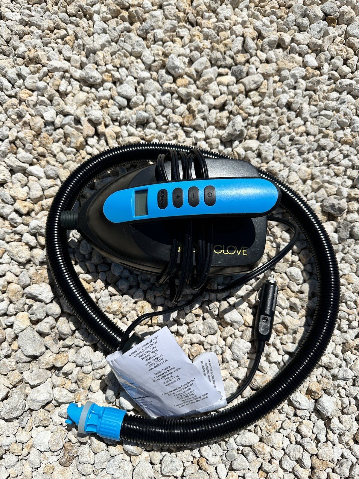 BODY GLOVE Electric Pump for Inflatable Boats SUP Paddle Board Kayak w/ Auto Off