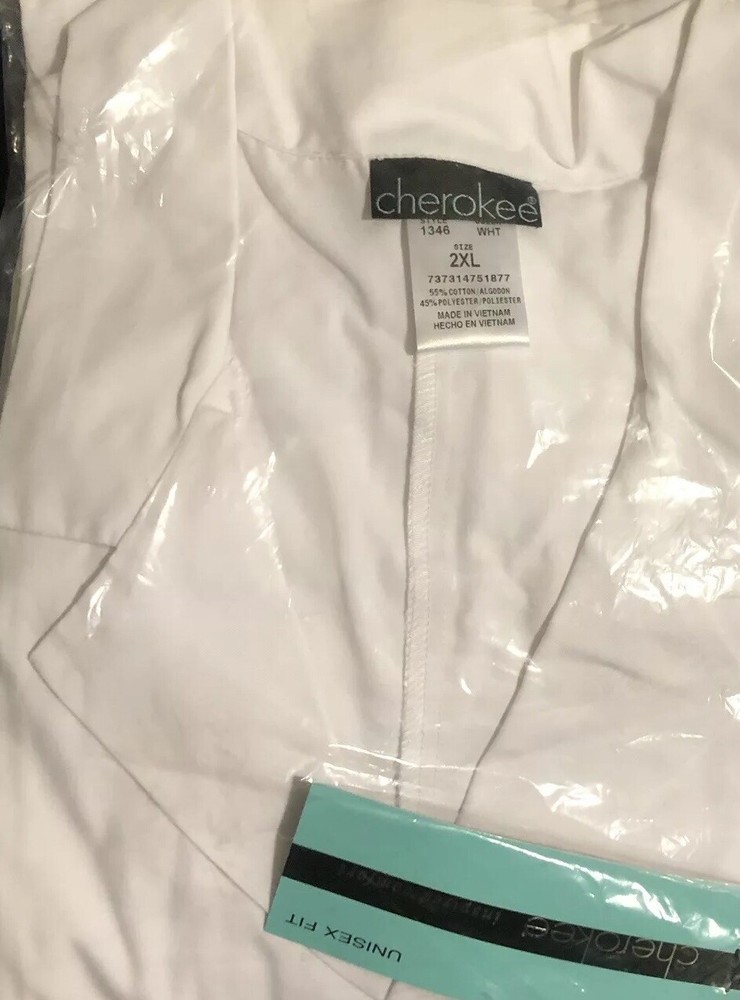 Cherokee Lab Coat Unisex 2XL OG