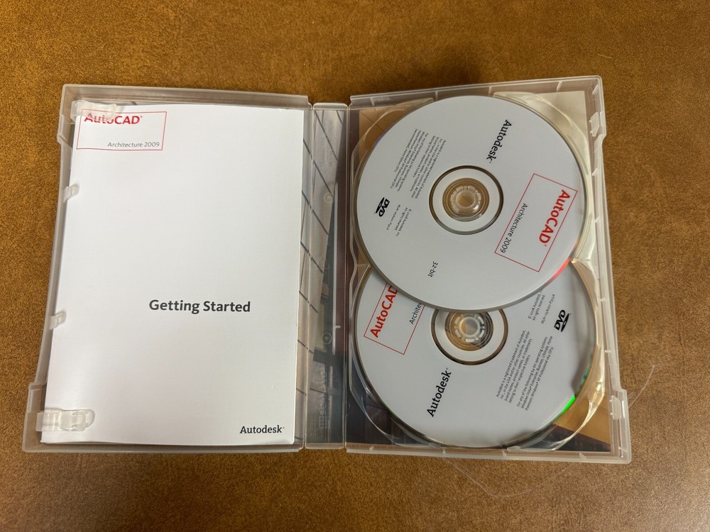 Autodesk AutoCAD Architecture 2009 Disc (DVD only) No codes