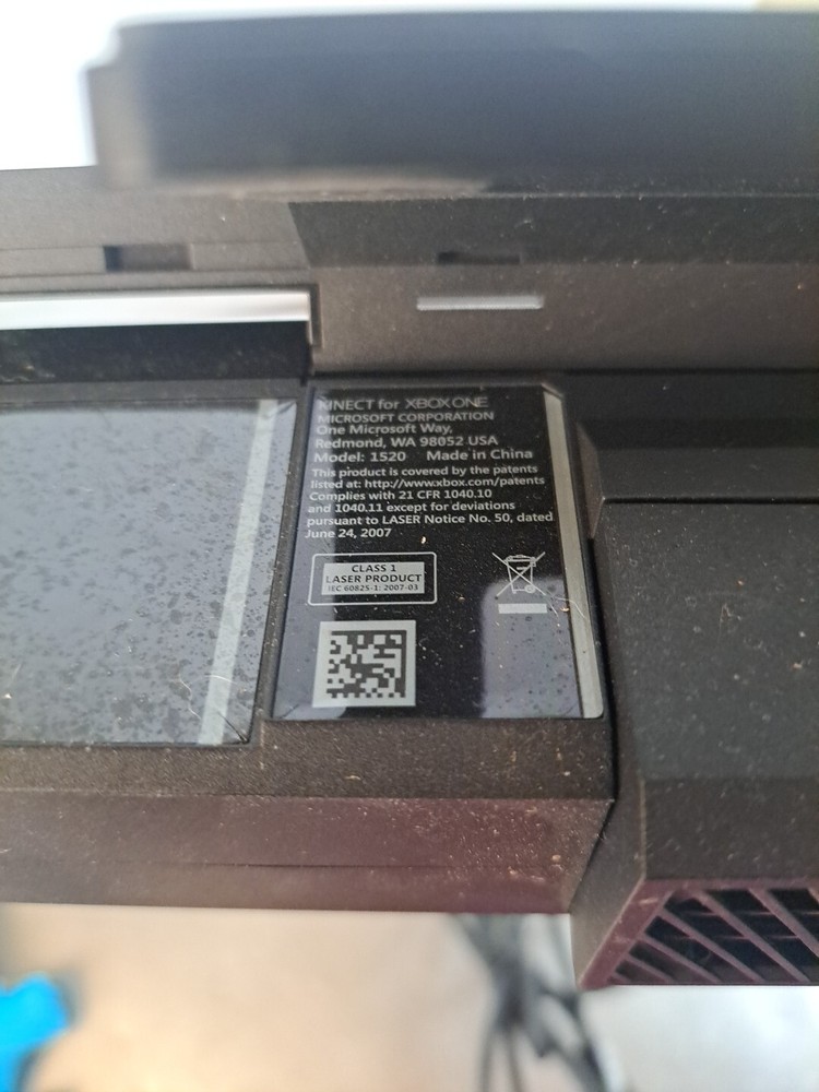 Microsoft Xbox One Kinect Camera Motion Sensor Bar Black Model 1520 OEM