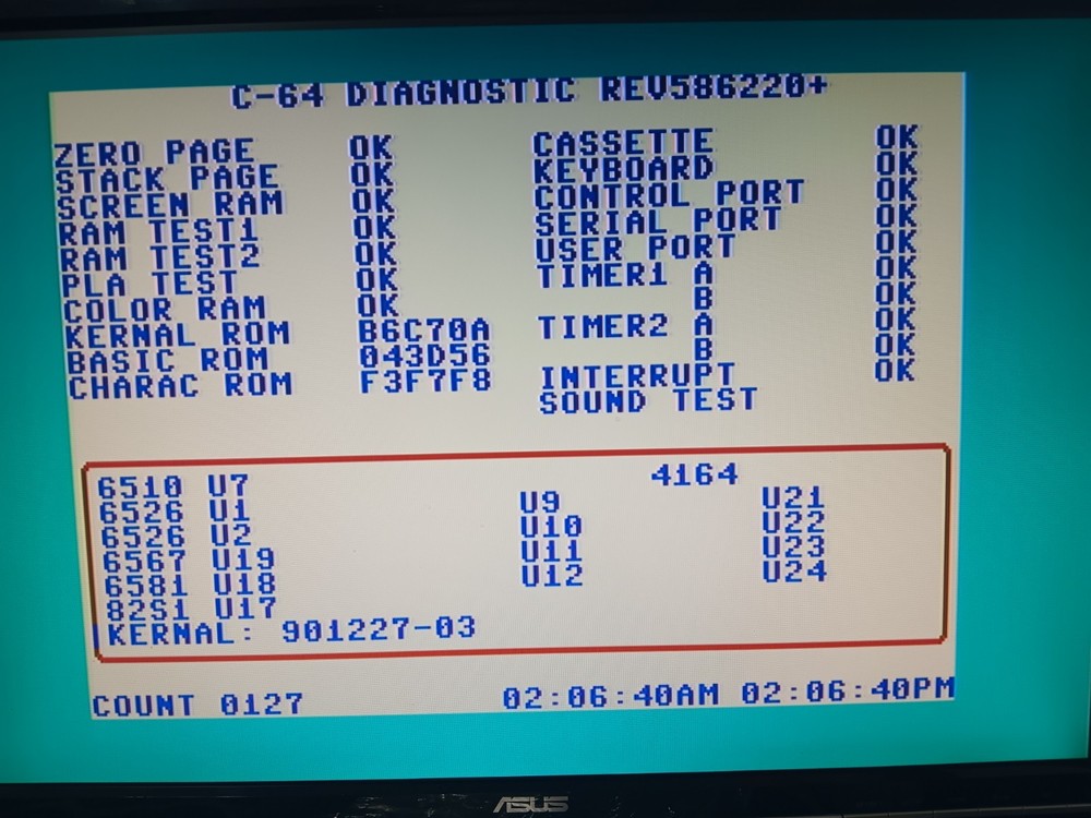 CLEANED, TESTED, WORKING Commodore 64C.