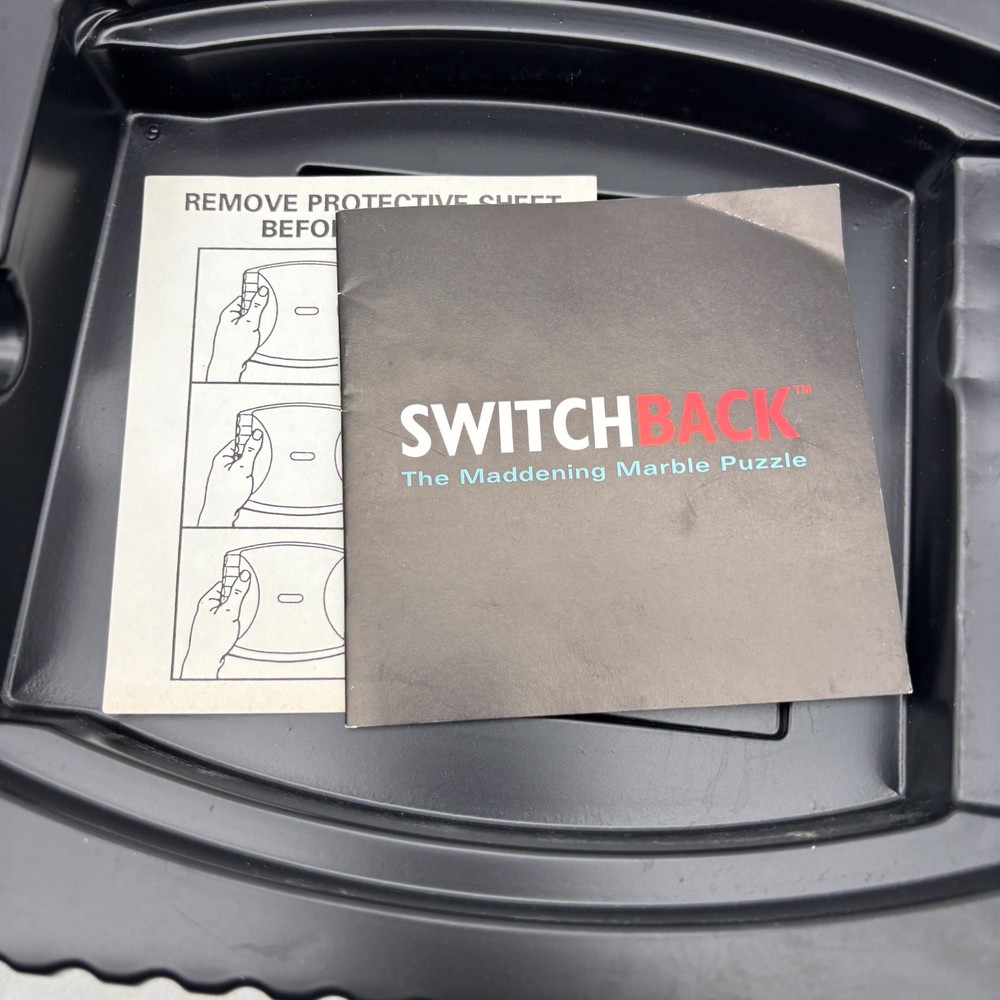VINTAGE Switch Back Puzzle Game COMPLETE Binary Arts 1993 Challenges Puzzles